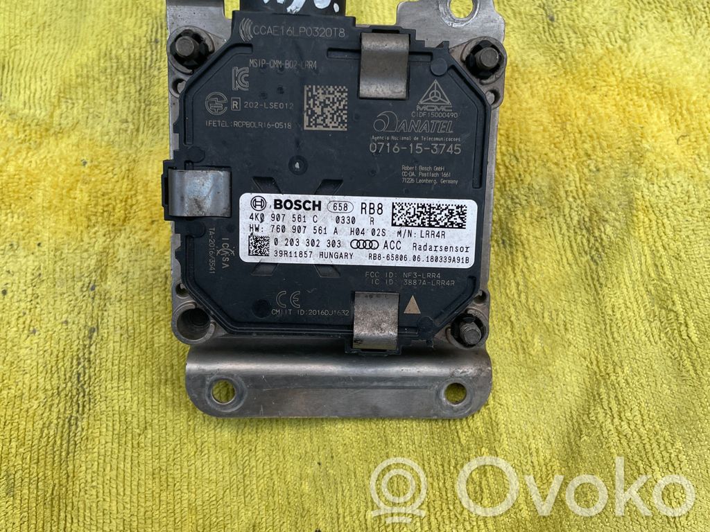 Sensor de radar Distronic   0203302303,4K0907561C