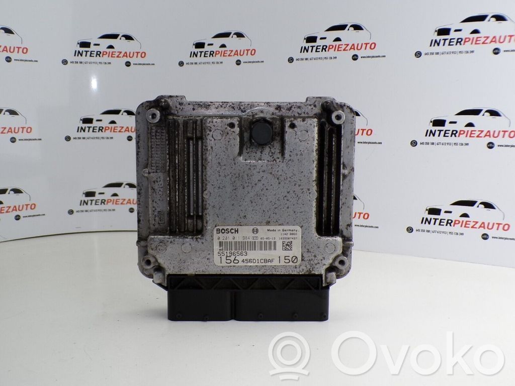 Engine control unit/module   55196563,0281011984