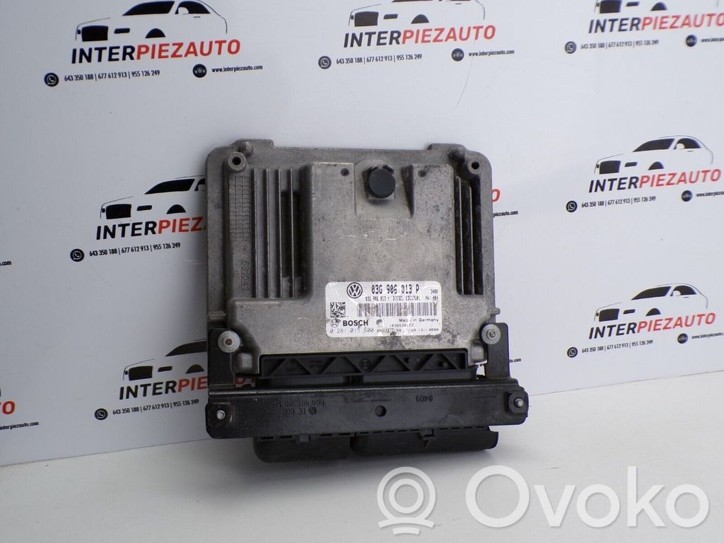 Volkswagen Cross Touran I Engine control unit/module 