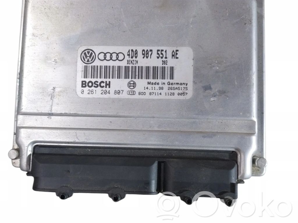 Audi A6 S6 C5 4B Unitate/modul de control motor 