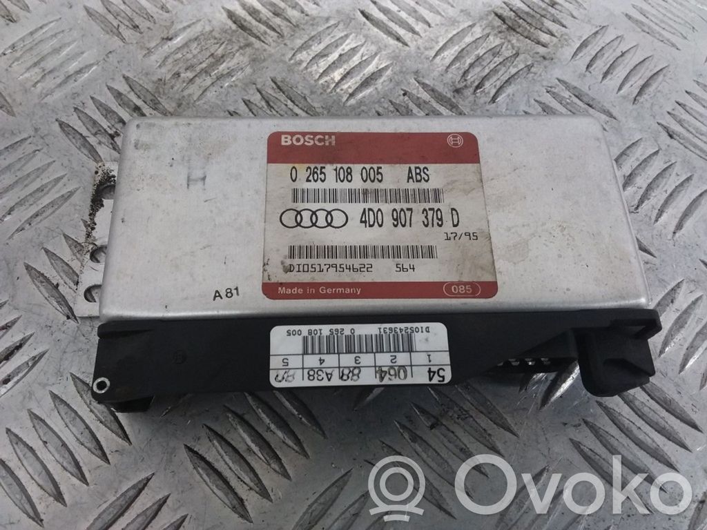 Unidad de control/módulo del ABS   4D0907379D,0265108005
