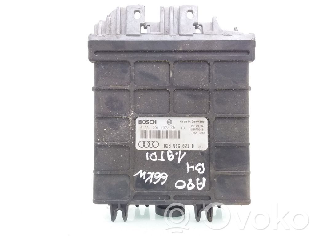 Volkswagen PASSAT B4 Engine control unit/module 