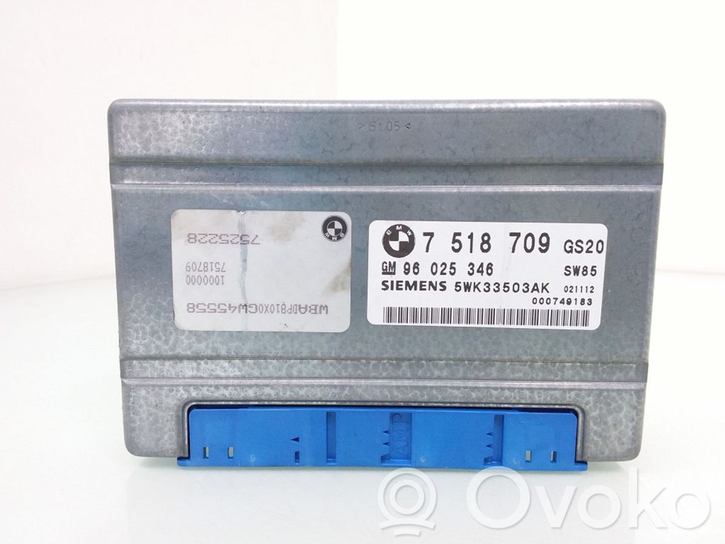 Gearbox control unit/module   7518709,96025346,5WK33504AK