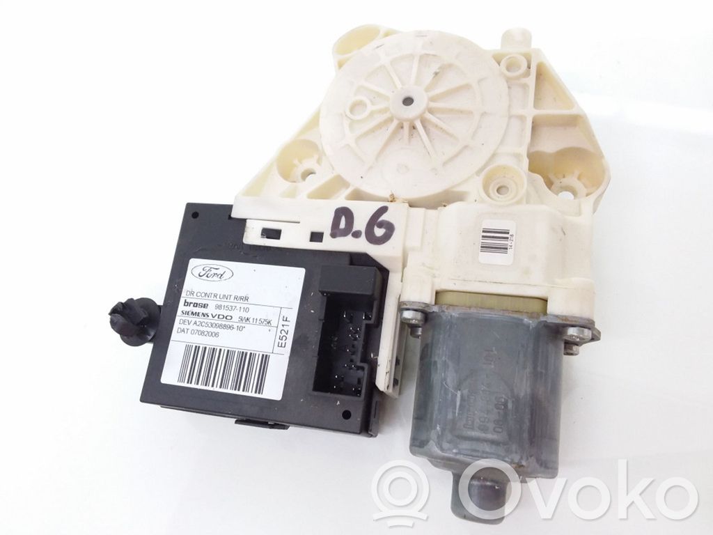 Ford Focus Rear door window regulator motor 