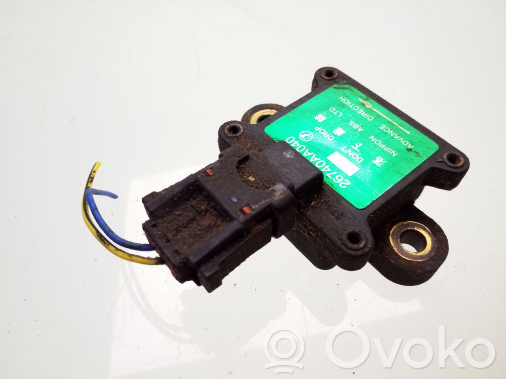 Subaru Impreza I Capteur de vitesse de lacet d'accélération ESP 