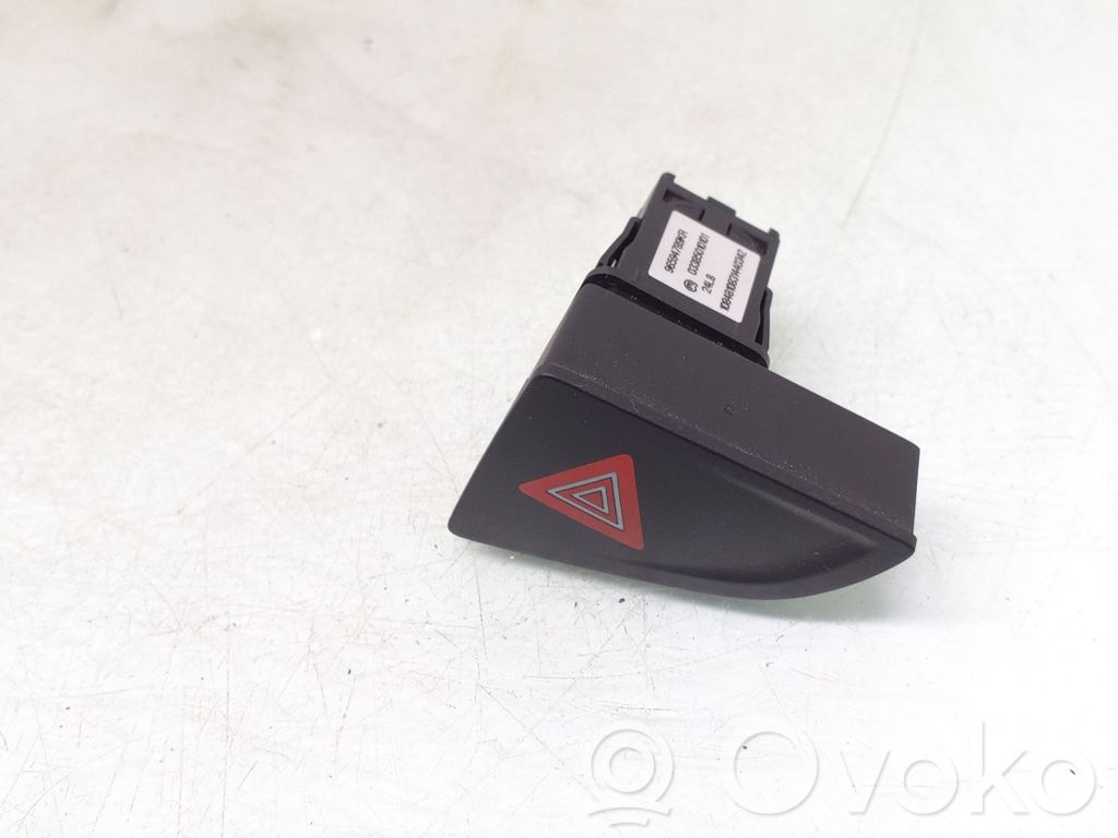 Citroen C5 Botón interruptor de luz de peligro 