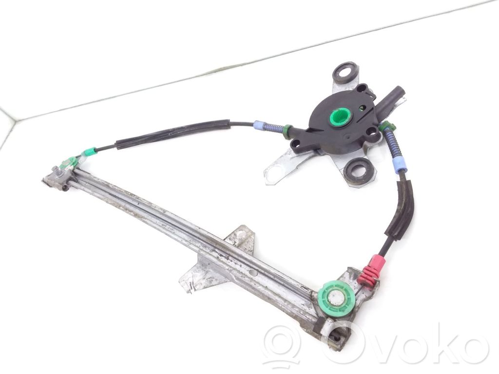 Audi A6 S6 C4 4A Priekšpusē elektriskais loga pacelšanas mehānisms bez motoriņa 
