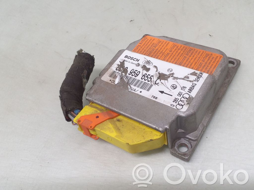 Unidad de control/módulo del Airbag   8D0959655C,0285001176