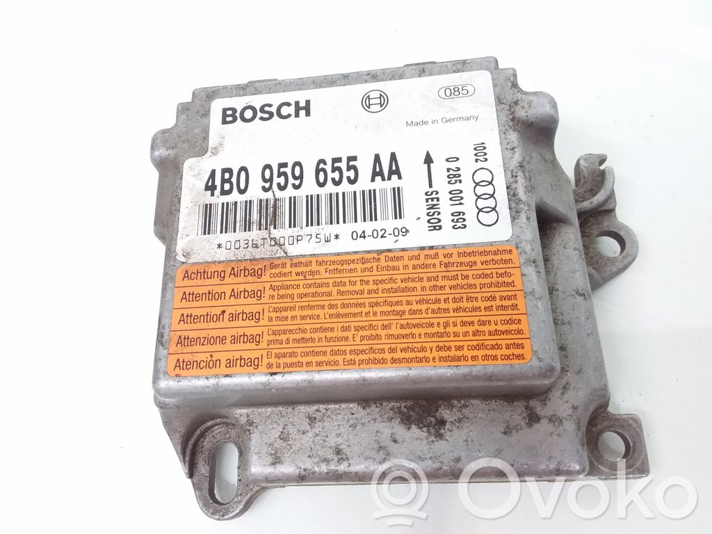 Audi A6 S6 C5 4B Sterownik / Moduł Airbag 