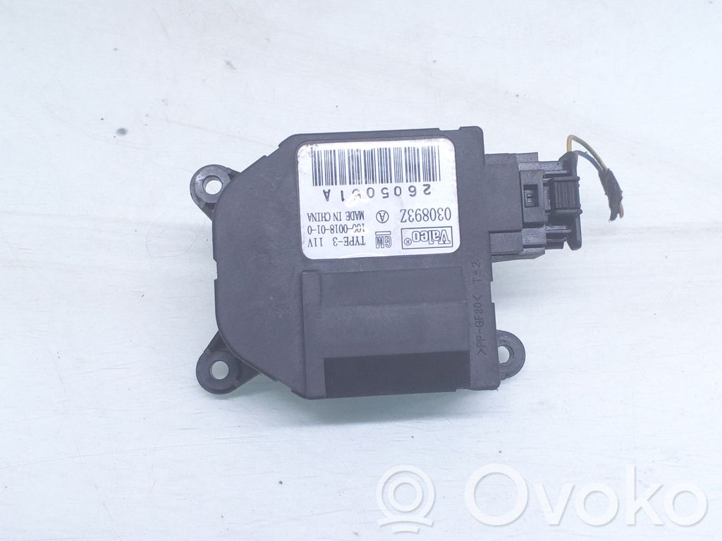 Opel Combo C Motorino attuatore aria