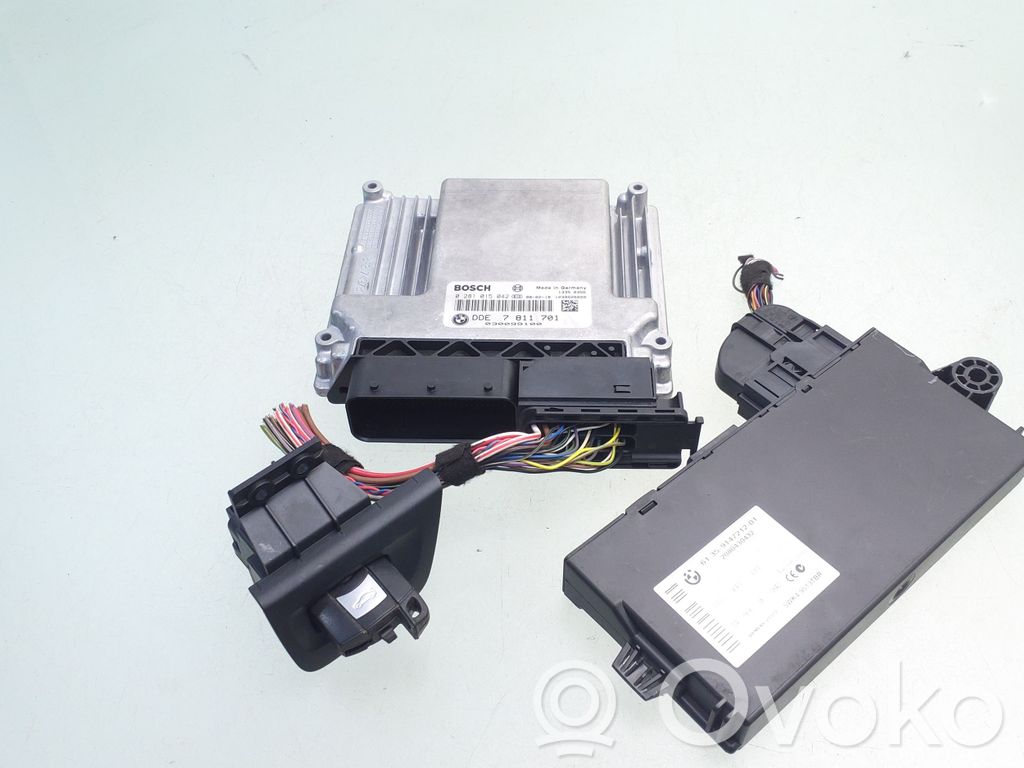 BMW 1 E81 E87 Engine ECU kit and lock set 