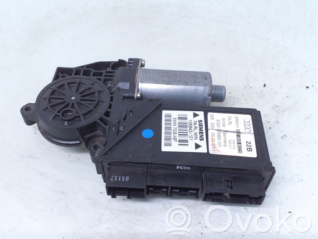 Audi A4 S4 B6 8E 8H Motorino alzacristalli della portiera anteriore