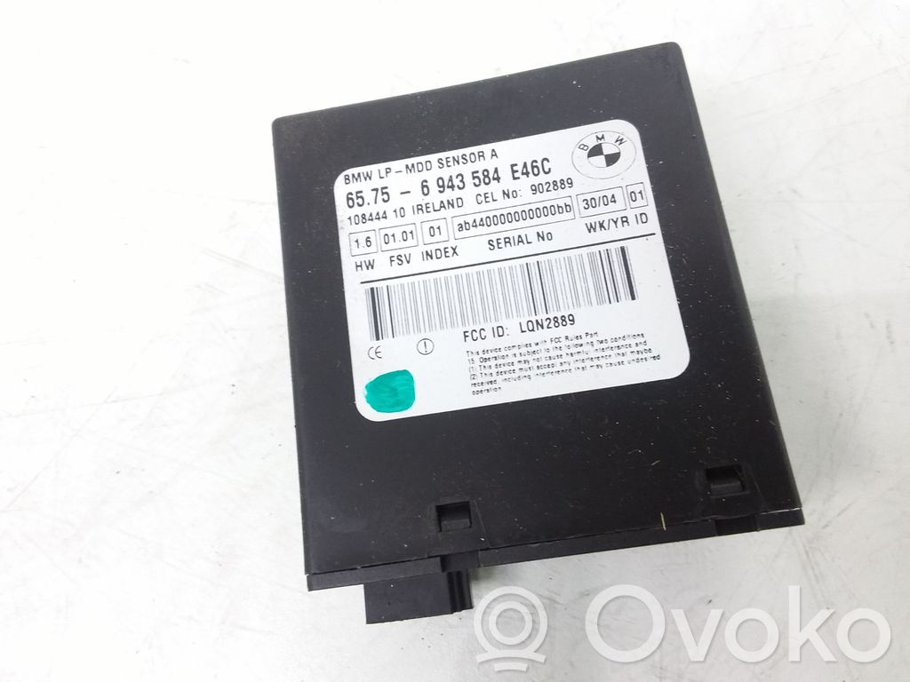 BMW 3 E46 Alarm control unit/module 