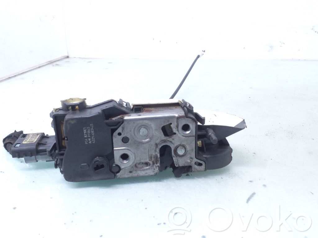 Citroen Berlingo Loading door lock 