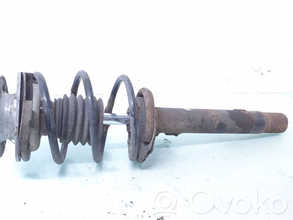 Front shock absorber with coil spring