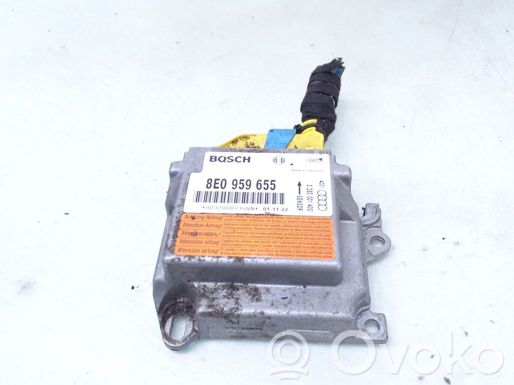 Centralina/modulo airbag   8E0959655,0285001400