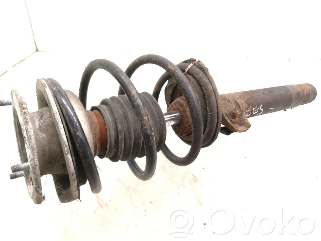 Front shock absorber with coil spring