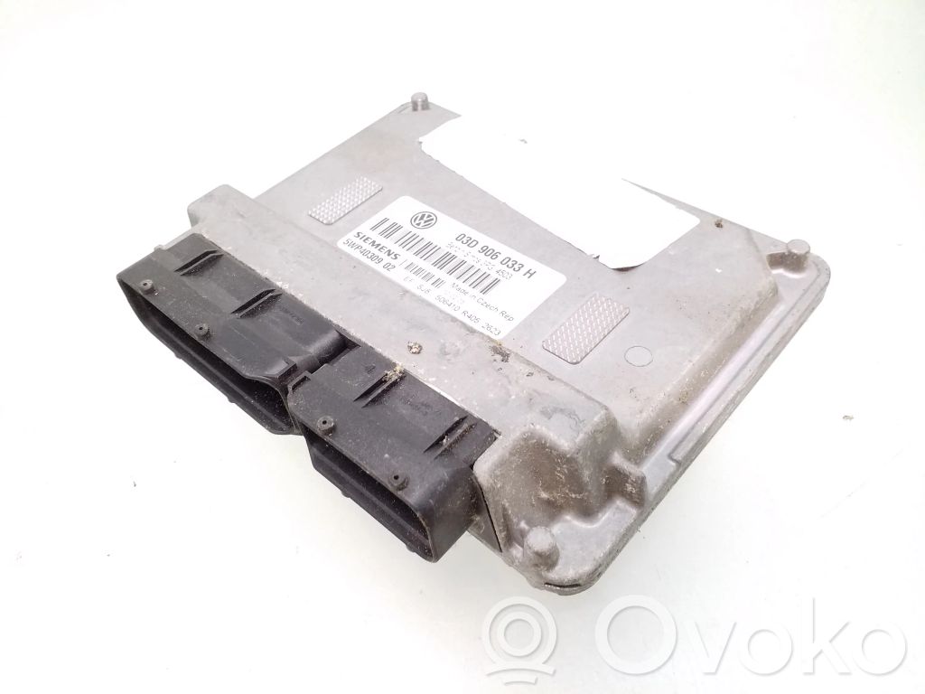 Engine control unit/module   03D906033H,5WP40309