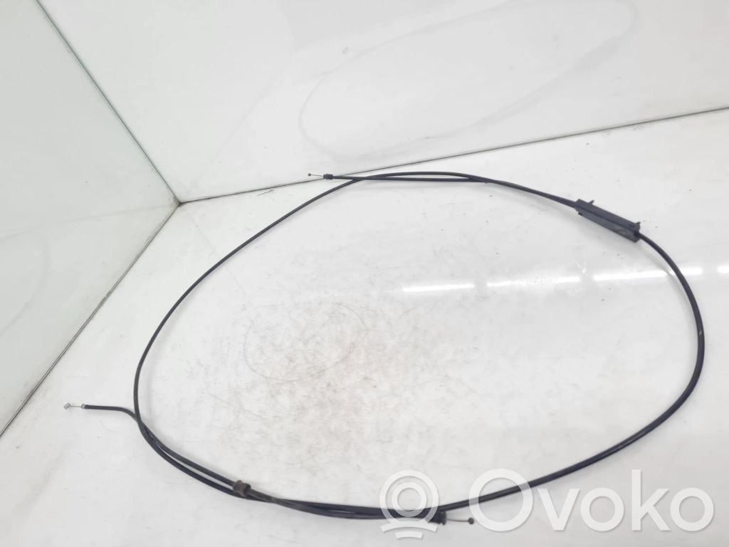 BMW 5 E60 E61 Engine bonnet/hood lock release cable 