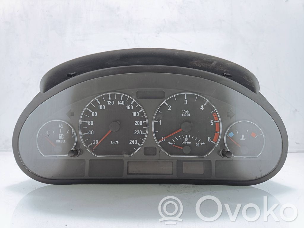 BMW 3 E46 Speedometer (instrument cluster) 