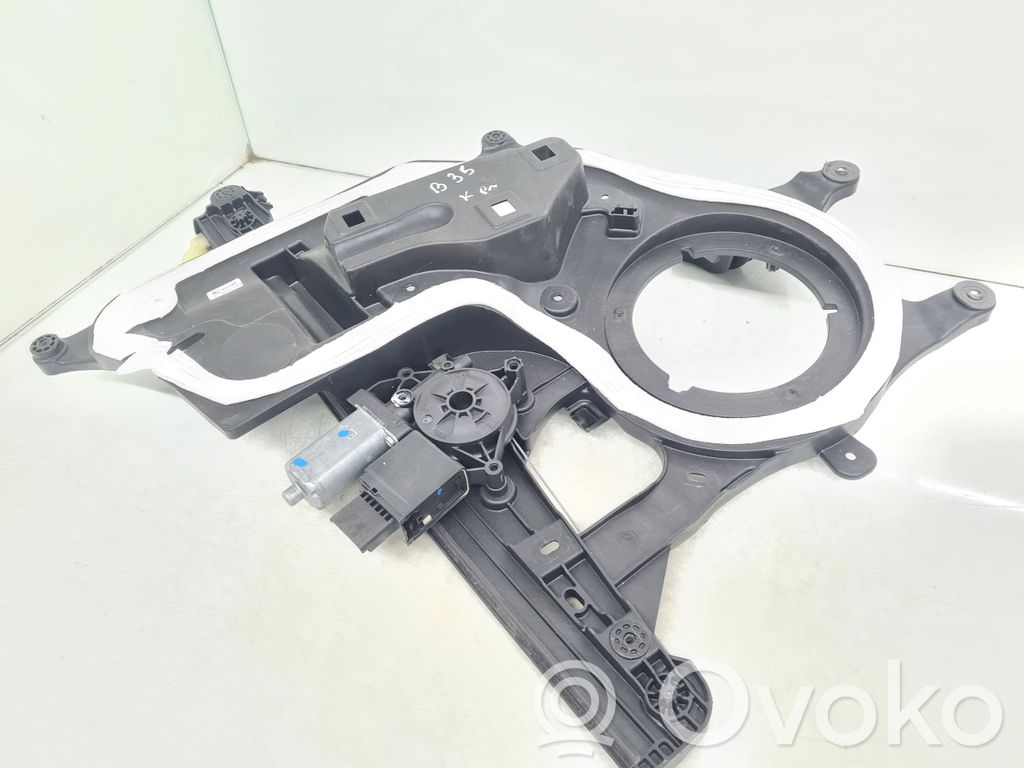 Peugeot Partner III Front door window regulator with motor 