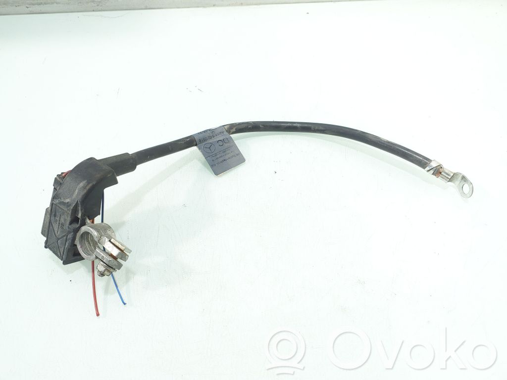 Mercedes-Benz E W211 Cavo negativo messa a terra (batteria)