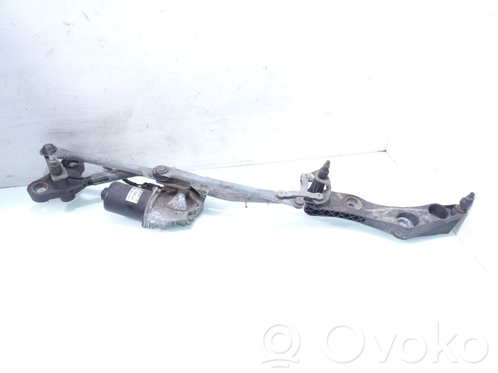 BMW 5 E60 E61 Mechanizm i silniczek wycieraczek szyby przedniej / czołowej 
