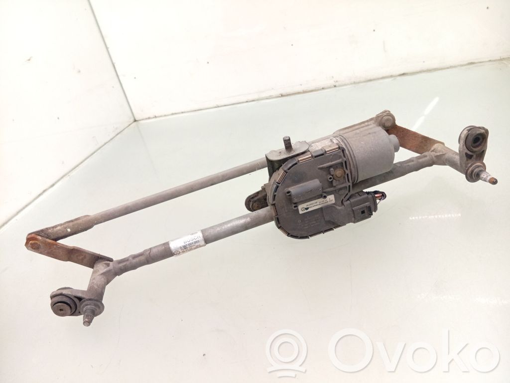 Volkswagen Golf VI Mechanizm i silniczek wycieraczek szyby przedniej / czołowej 