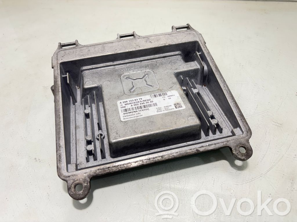 Mercedes-Benz A W169 Dzinēja vadības bloks 