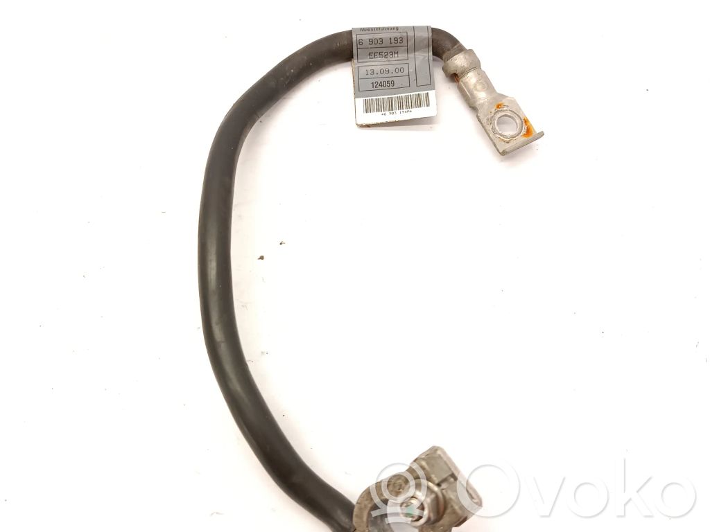 BMW 3 E46 Negative earth cable (battery) 