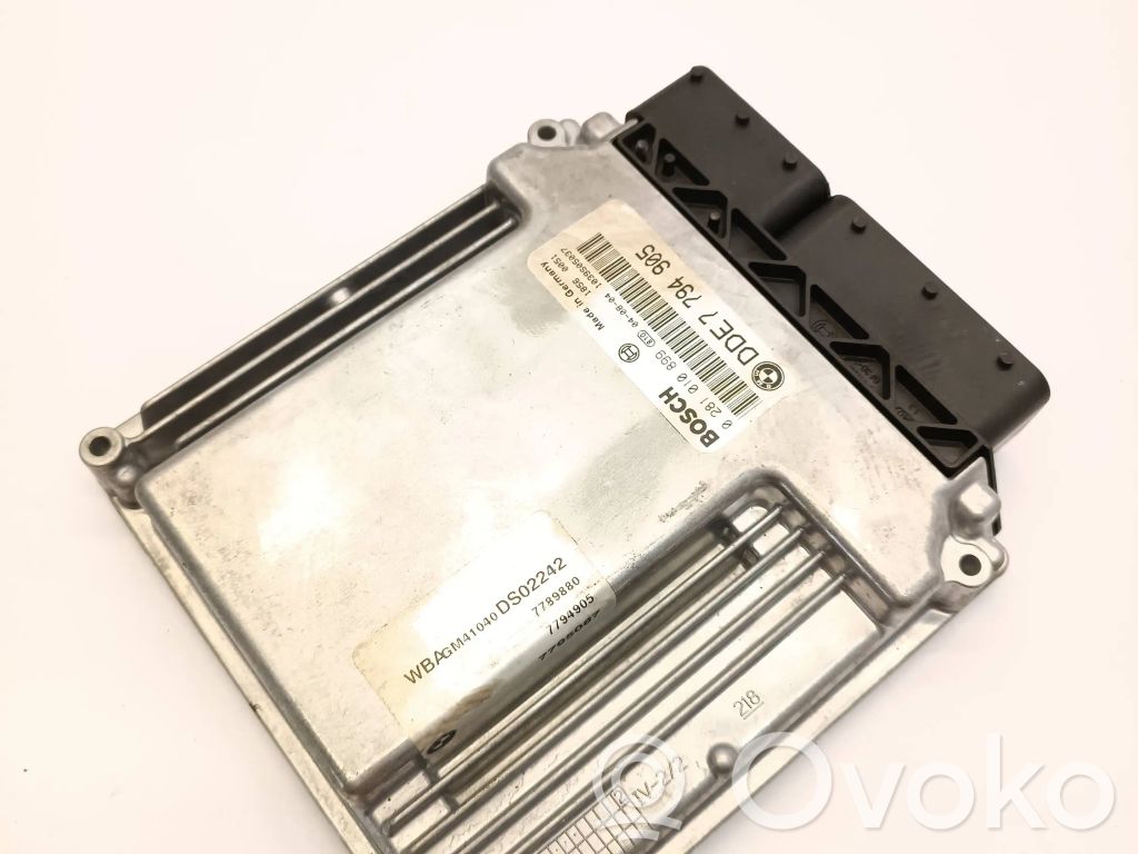 BMW 7 E65 E66 Engine control unit/module 