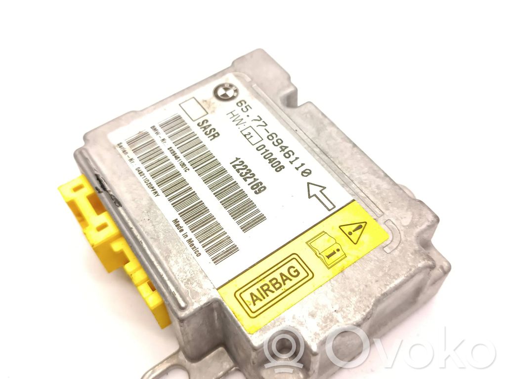 BMW 7 E65 E66 Module de contrôle airbag 