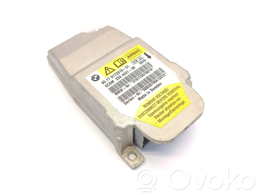 BMW 5 E60 E61 Airbag control unit/module 