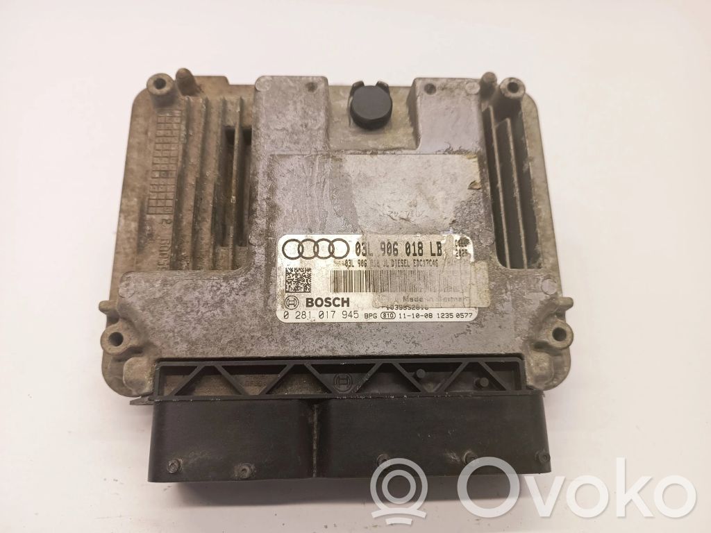 Audi A4 S4 B8 8K Engine control unit/module 