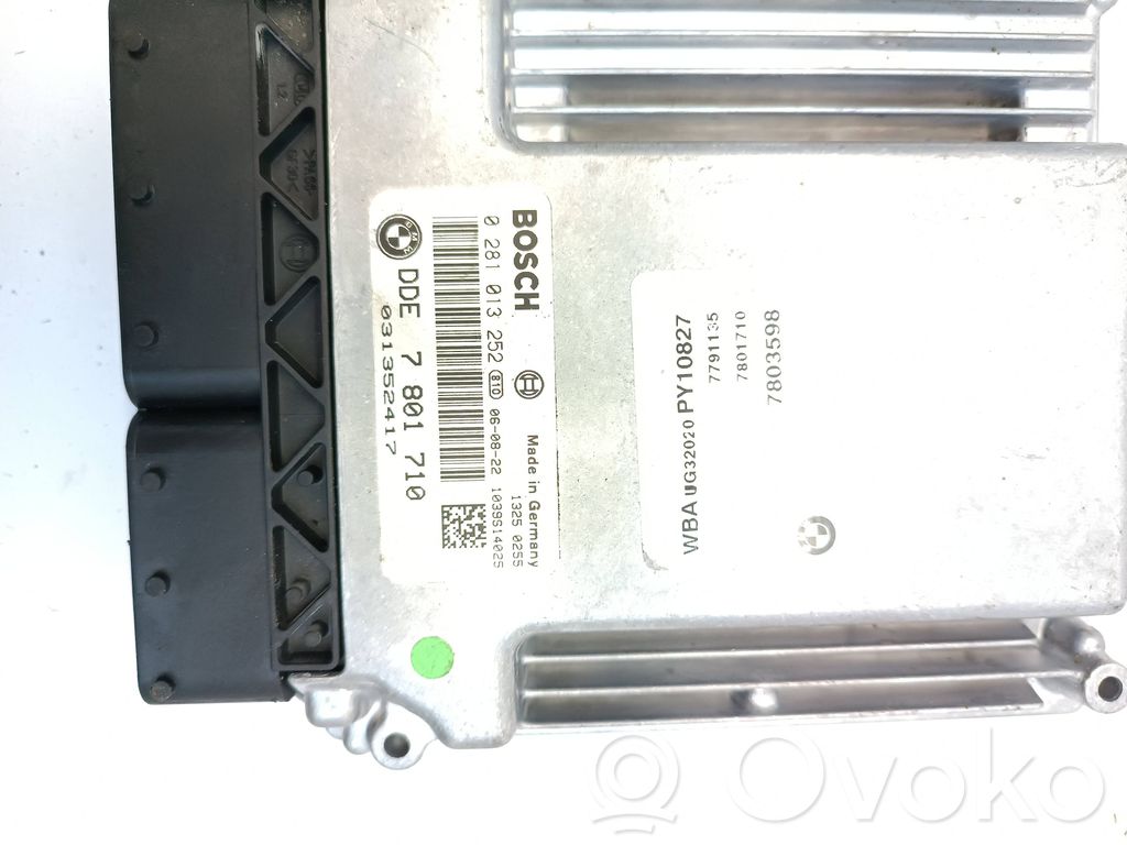Engine control unit/module   7801710,0281013252,7791135,7801710,7803598