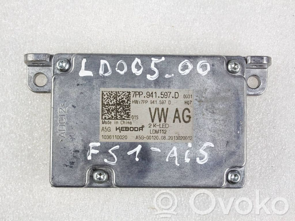 Skoda Rapid (NH) LED ballast control module 