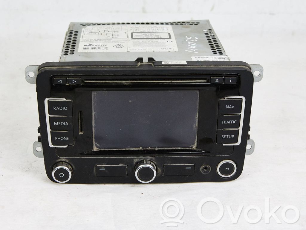 Volkswagen Golf VI Radio/CD/DVD/GPS head unit 