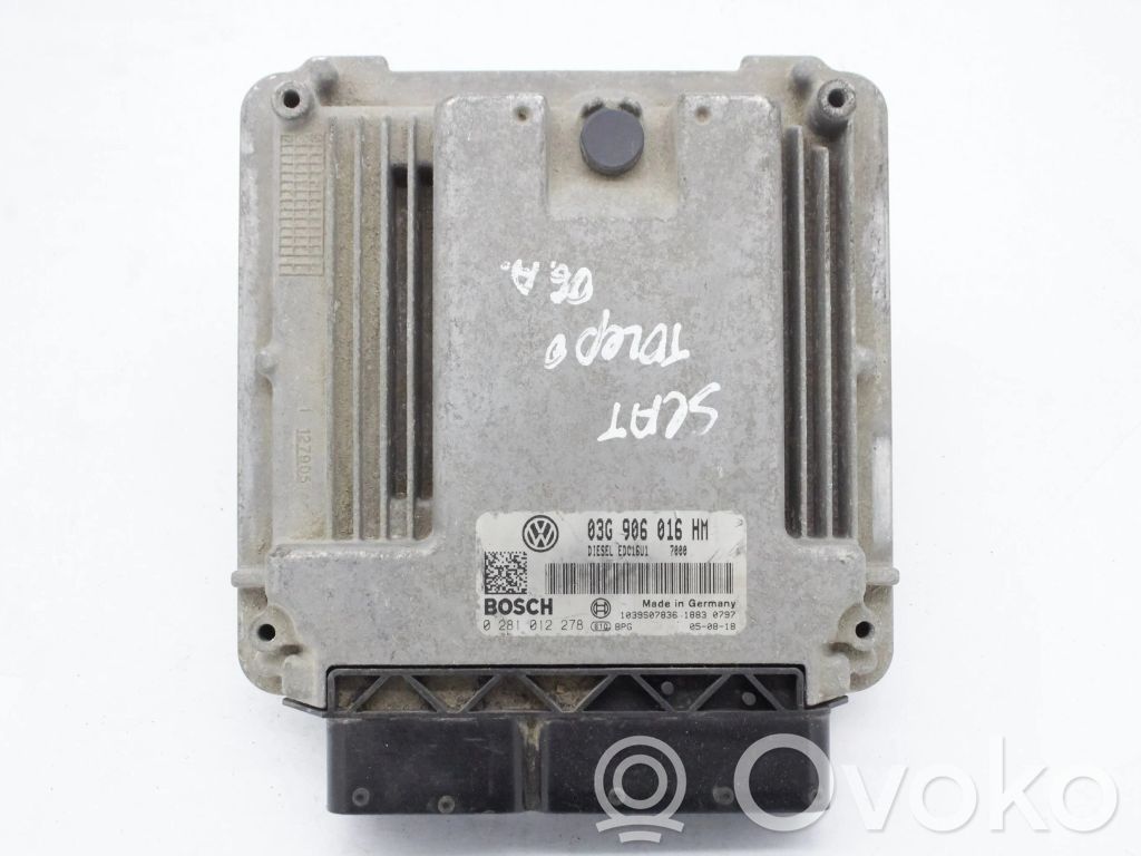Seat Altea Engine control unit/module 