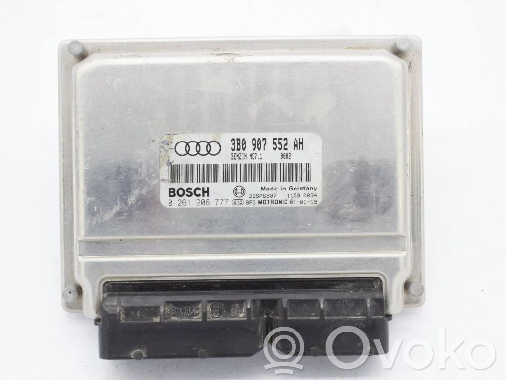 Engine control unit/module   3B0907552AH,0261206777