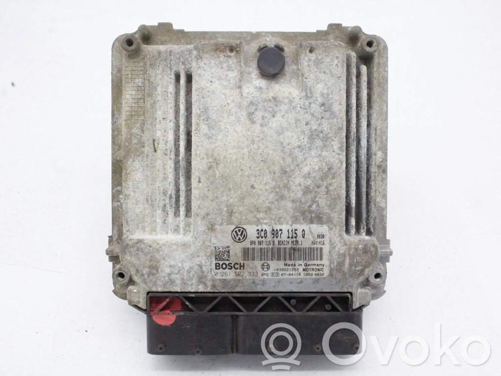 Volkswagen PASSAT B6 Engine ECU kit and lock set 