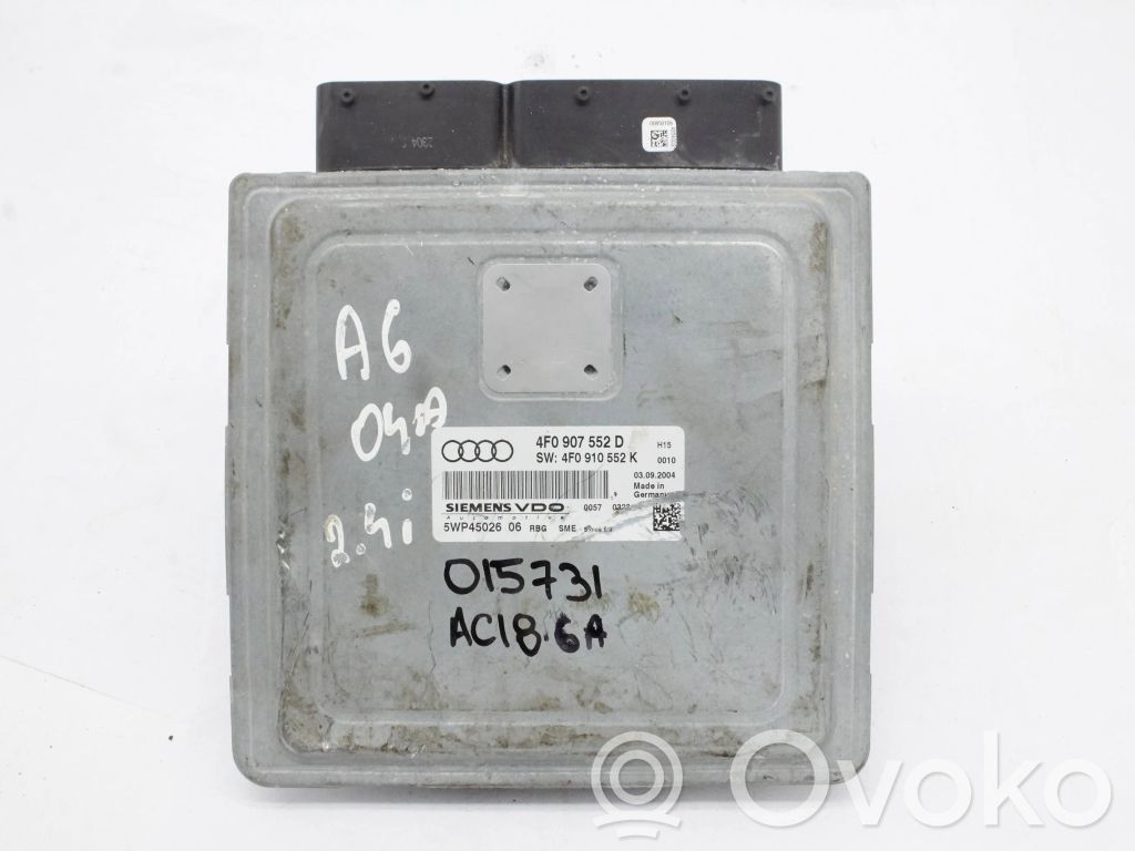 Audi A6 S6 C6 4F Engine control unit/module 