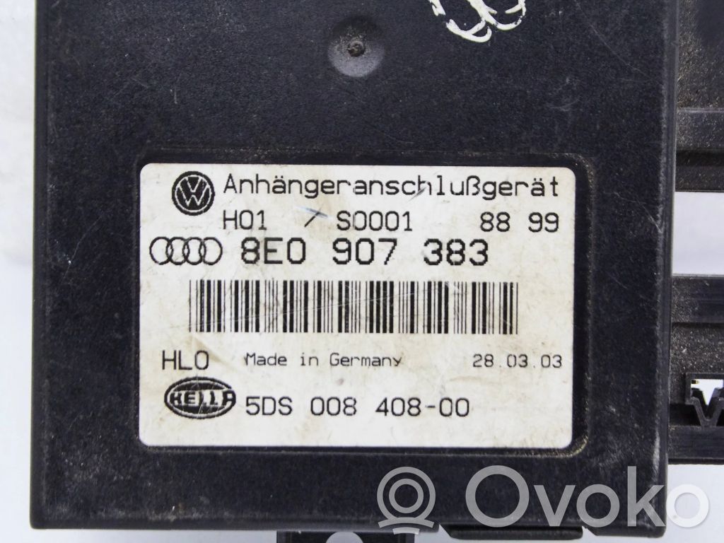 Audi A4 S4 B6 8E 8H Sterownik / Moduł haka holowniczego 