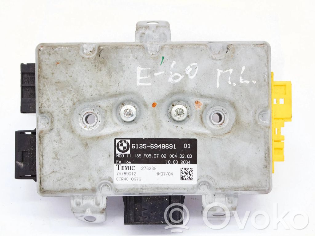 BMW 5 E60 E61 Airbag control unit/module 