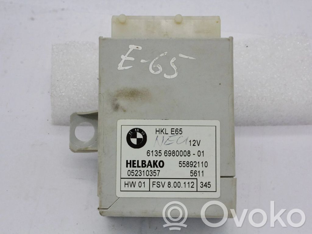 BMW 7 E65 E66 Tailgate/trunk control unit/module 