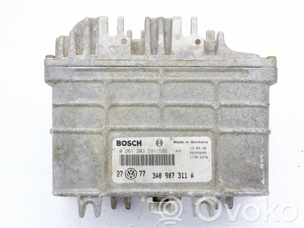 Skoda Fabia Mk2 (5J) Engine control unit/module 