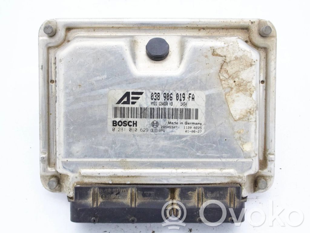 Unidad de control/módulo del motor   038906019FA,0281010629