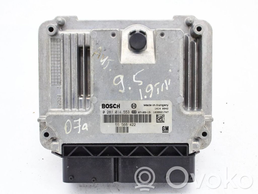 Saab 9-3 Ver2 Air suspension control unit module (rear) 