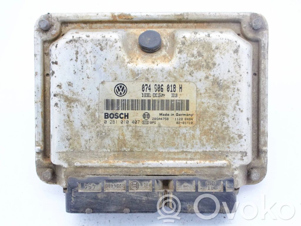 Volkswagen II LT Engine ECU kit and lock set 