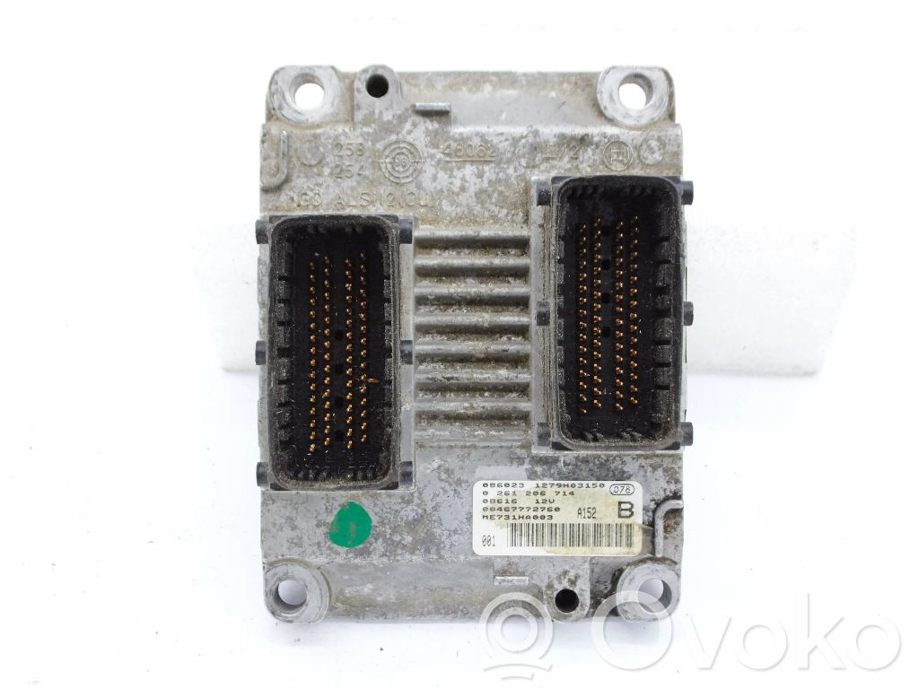 Alfa Romeo 147 Ignition amplifier control unit 