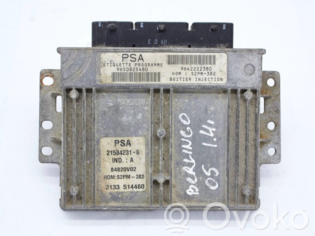 Citroen Berlingo Engine control unit/module 
